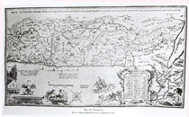 Map of Palestine, from a Passover Haggadah by Dutch School