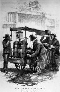 The London Coffee-Stall by English School