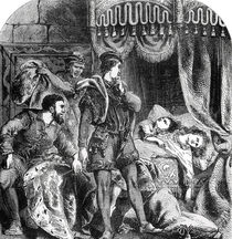 The Murder of the Princes in the Tower by English School