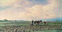 In the Field, 1872 by Mikhail Konstantinovich Klodt