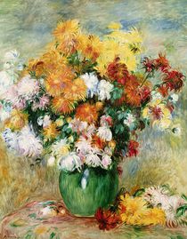 Bouquet of Chrysanthemums, c.1884 by Pierre-Auguste Renoir