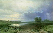 Wet Meadow, 1872 by Fedor Aleksandrovich Vasiliev