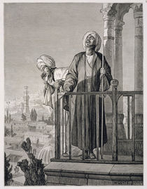 The Muezzin's Call to Prayer by Karl Wilhelm Gentz