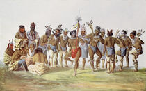 War Dance of the Sauks and Foxes by American School