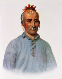 Kish-Kal-Wa, a Shawnee Chief von American School
