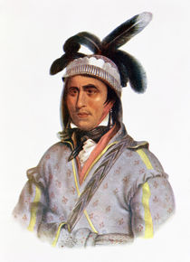 Opothle-Yoholo, a Creek Chief von Charles Bird King