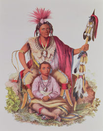 Keokuk or 'Watchful Fox', Chief of the Sauks and Foxes by Charles Bird King
