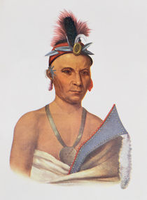 Keesheswa or 'the Sun', a Fox Chief von Charles Bird King