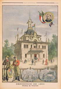 The Transvaal pavilion at the Universal Exhibition of 1900 von French School