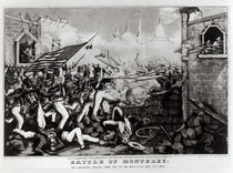 Battle of Monterey: The Americans Forcing their Way to the Main Plaza by American School