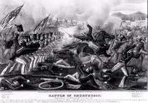 Battle of Churubusco, Fought Near the City of Mexico by American School