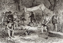 The First Day at Jamestown von William Ludlow Sheppard