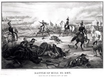 Battle of Mill El Rey, near the City of Mexico von American School