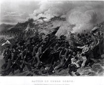 Battle of Cerro Gordo, April 1847 von Alonzo Chappel