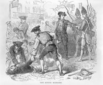 The Boston Massacre, March 5th 1770 von Felix Octavius Carr Darley