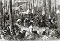 A Negro Camp Meeting in the South by Solomon Eytinge