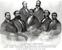 The First Colored Senator and Representatives by American School