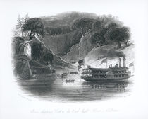 Slaves Shipping Cotton by Torch-Light by William Henry Brooke