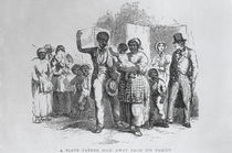 A Slave Father Sold Away from his Family by American School