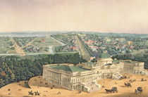 View of Washington, pub. by E. Sachse & Co. by Edward Sachse