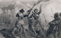 The Pequod War, 1636, from 'The History of the United States' by Edward Henry Corbould