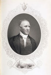 General Samuel Houston, from 'The History of the United States' by American School