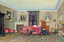Interior in Pavlino, 1840s by S. Sollogub