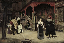 The Meeting of Faust and Marguerite von James Jacques Joseph Tissot