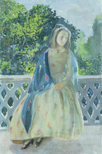 Girl on Balcony, 1900 von Viktor Elpidiforovich Borisov-Musatov