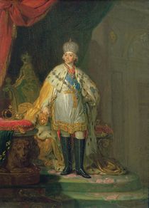 Portrait of Emperor Paul I von Vladimir Lukich Borovikovsky