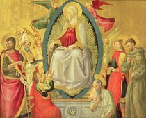 Ascension of the Virgin, 1465 von Neri di Bicci