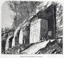 Temple of Inscriptions, Palenque by French School