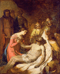 Study of the Lamentation on the Dead Christ von Benjamin West