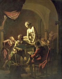 An Academy by Lamplight, c.1768-69 by Joseph Wright of Derby