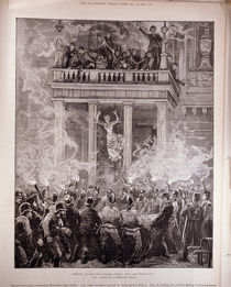 Burning of the Ring Theatre by English School