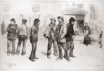The Unemployed of London: 'We've Got No Work to Do' by Frederick Barnard