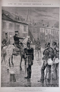 The Prince of Prussia During the Berlin Insurrection of 1848 by Richard Caton II Woodville