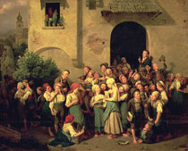 After School, 1844 von Ferdinand Georg Waldmuller
