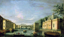 View of the Fontanka River in St Petersburg by Giuseppe Valeriani