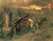The Village Firemen, 1857 by Pierre Puvis de Chavannes