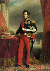 Louis-Philippe I , King of France by Franz Xaver Winterhalter