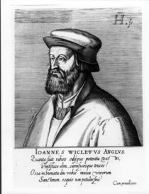 John Wycliffe by English School