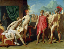 Ambassadors Sent by Agamemnon to Urge Achilles to Fight von Jean Auguste Dominique Ingres