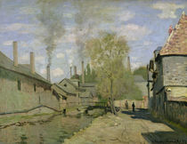 The Stream of Robec at Rouen von Claude Monet
