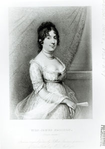 Mrs James Madison, Dolley Payne by Gilbert Stuart