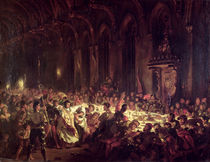 The Assassination of the Bishop of Liege von Ferdinand Victor Eugene Delacroix