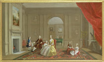 The John Bacon Family, c.1742-43 von Arthur Devis