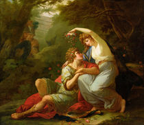 Rinaldo and Armida, 1771 von Angelica Kauffmann