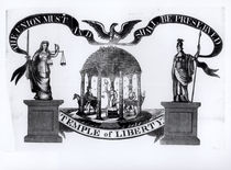 Temple of Liberty, 1834 von American School
