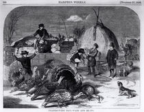 Thanksgiving Day: Ways and Means by Winslow Homer
